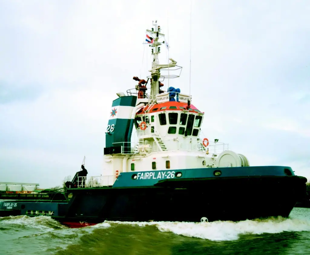Fairplay 26 is now an Emergency Towing Vessel in the Baltic Sea.