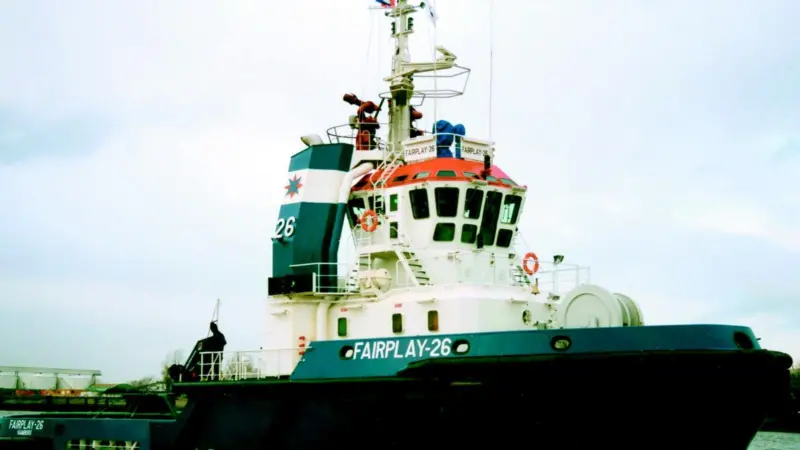 Fairplay 26 is now an Emergency Towing Vessel in the Baltic Sea.