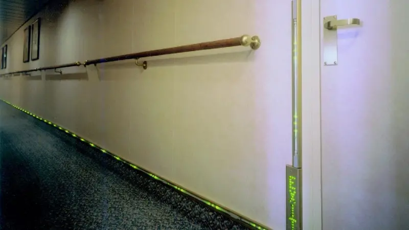 Some 18km of the Guide-LITE System will be installed on three cruise ships.