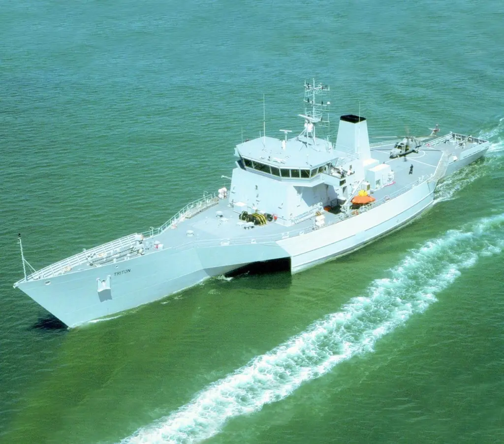 The RV Triton is designed for civilian registration.