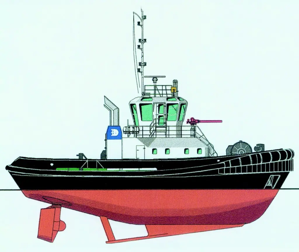 The Tug ASD 2411 is a new Damen product.