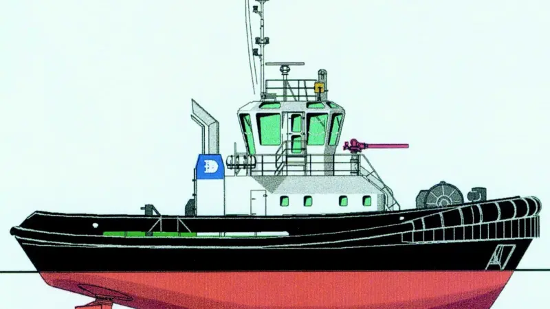 The Tug ASD 2411 is a new Damen product.
