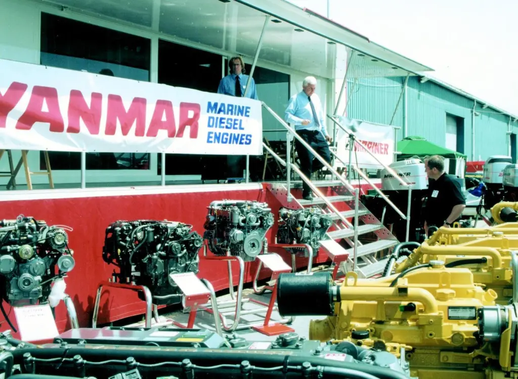 Barrus will have even more engines to show at seawork2002.