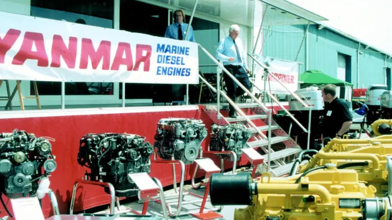 Barrus will have even more engines to show at seawork2002.