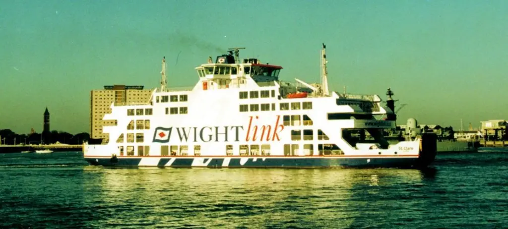 The St Clare will boost capacity well beyond the 1.11 million cars WIGHTlink took across the Solent in 2000.