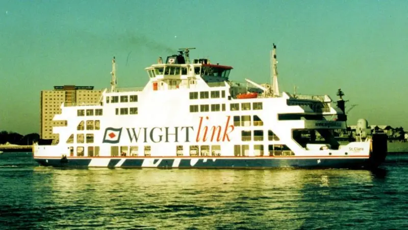 The St Clare will boost capacity well beyond the 1.11 million cars WIGHTlink took across the Solent in 2000.