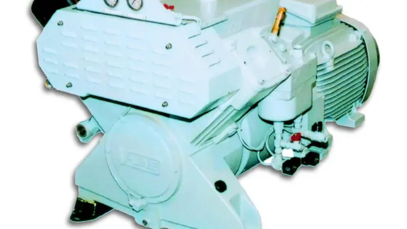 The V-Line starting air compressor from Hamworthy KSE.
