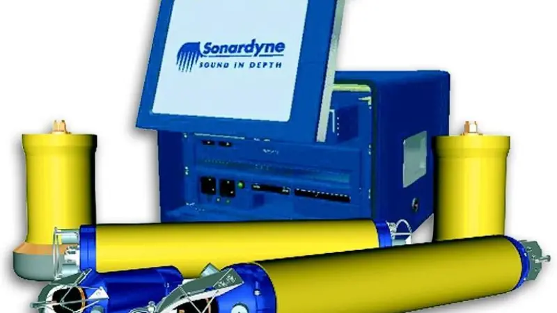 Sonardynes new Fusion System featuring integration of acoustics and sensor technology for underwater positioning.