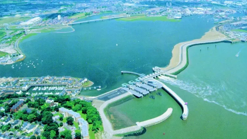 ABB has upgraded the control system for the Cardiff Barrage.