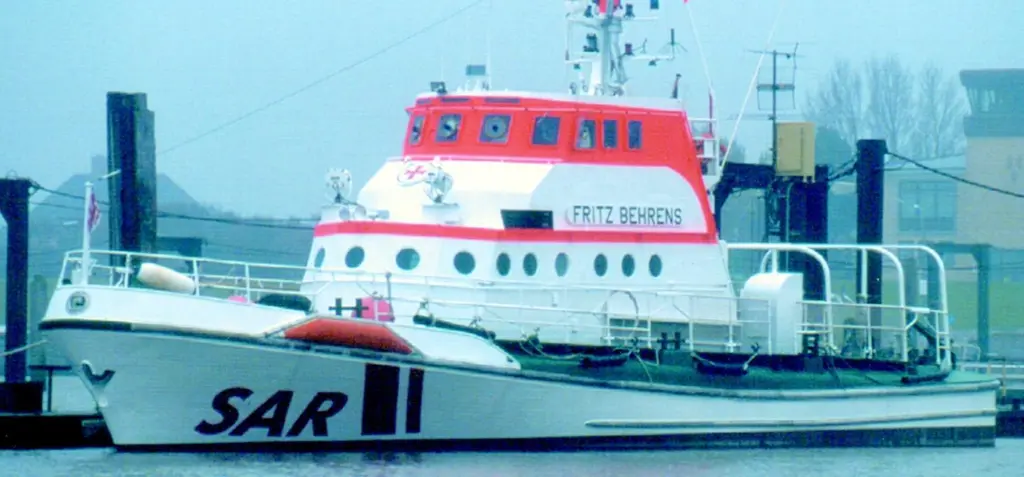 The Fritz Behrens is one of the first two German Coast Guard boats to be fitted with Sea-Fires new H-Series engineered FM-200 fire suppression systems.