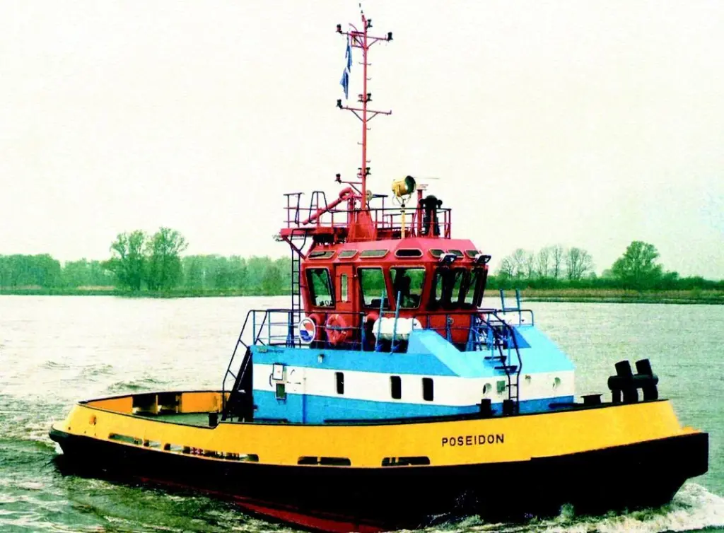 Posiedon is a powerful 22m tug for Guatamala.