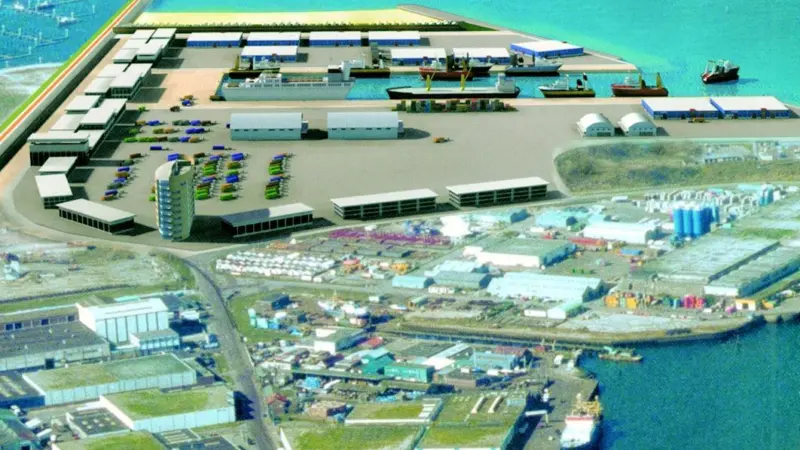 IJmuidens new Third Harbour will provide shippers with immediate access to the North Sea.