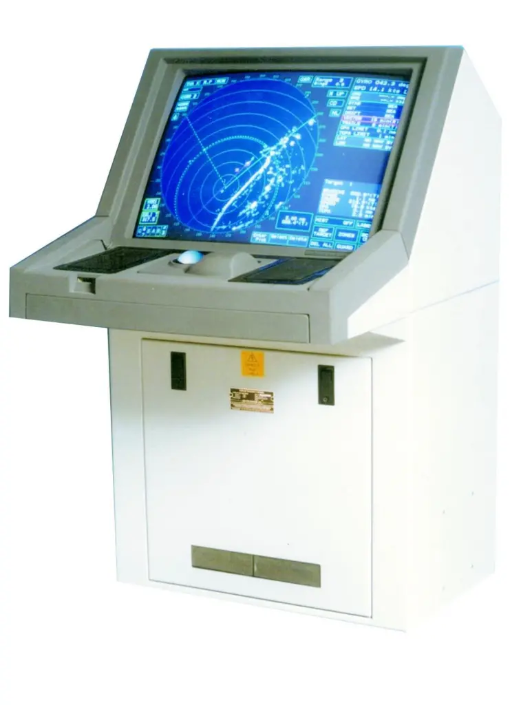 The Kelvin Hughes Nucleus3 radar.