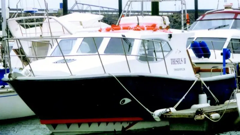 Theseus II, an Interceptor 38 built by Safehaven Marine, is the first Scania powered charter fishing vessel in Jersey.
