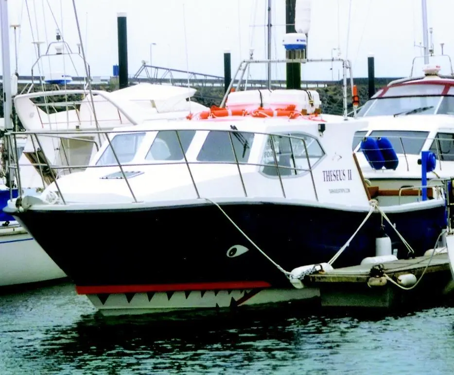 Theseus II, an Interceptor 38 built by Safehaven Marine, is the first Scania powered charter fishing vessel in Jersey.