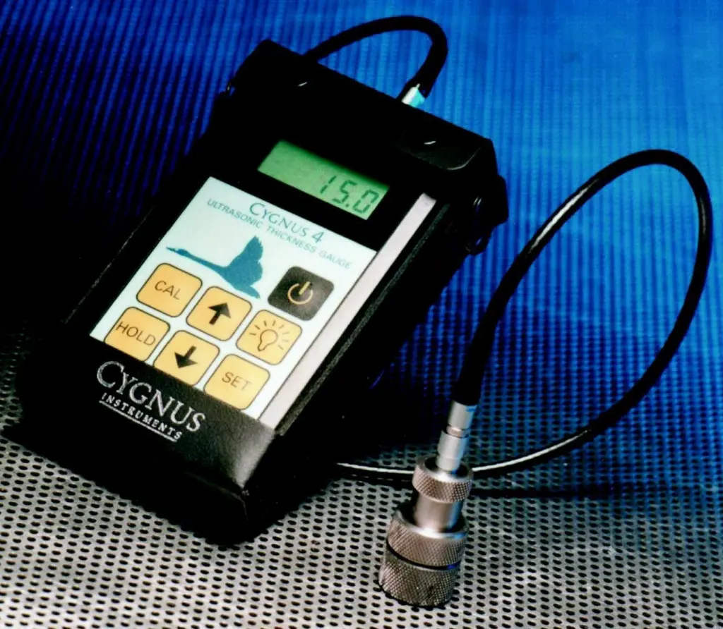 The Cygnus 4 Multiple Echo Thickness Guage.