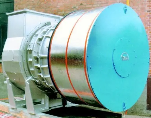 The TCA77 version of MAN B&Ws new series of exhaust gas turbochargers.