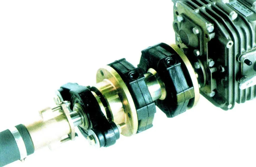 The Centaflex AGM series flexible propulsion coupling.