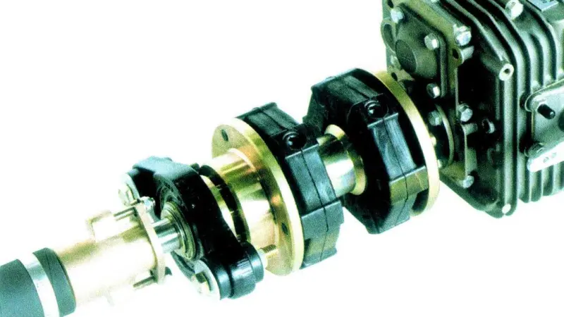 The Centaflex AGM series flexible propulsion coupling.