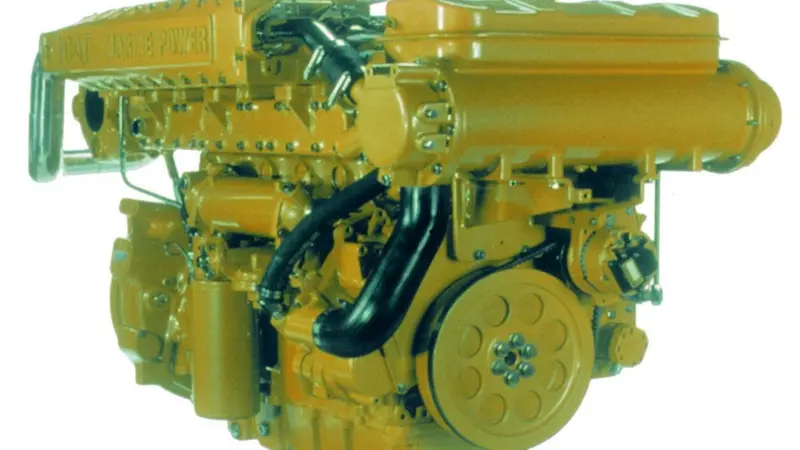 The new Caterpillar C12 marine diesel is suited to small to mid-size commercial vessels.