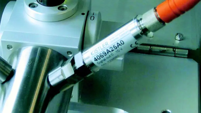 Kistlers robust new pressure transmitter for injectors.