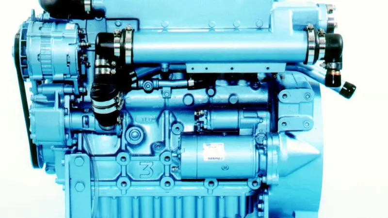 The new Perkins Sabre 700GM marine genset.