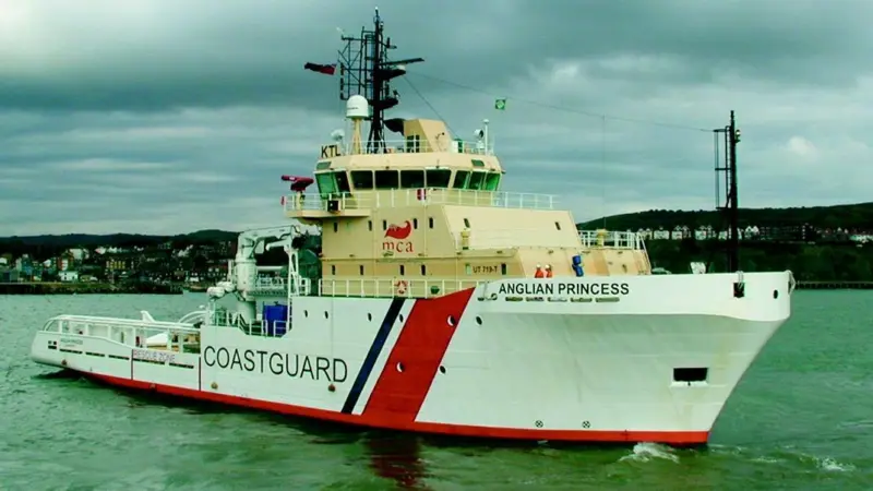 Anglian Princess went into service with HM Coastguard in September.