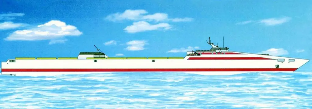 The European High Speed Cargo Vessel.