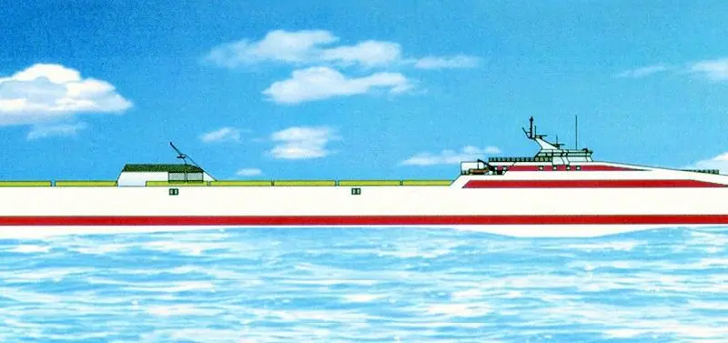 The European High Speed Cargo Vessel.