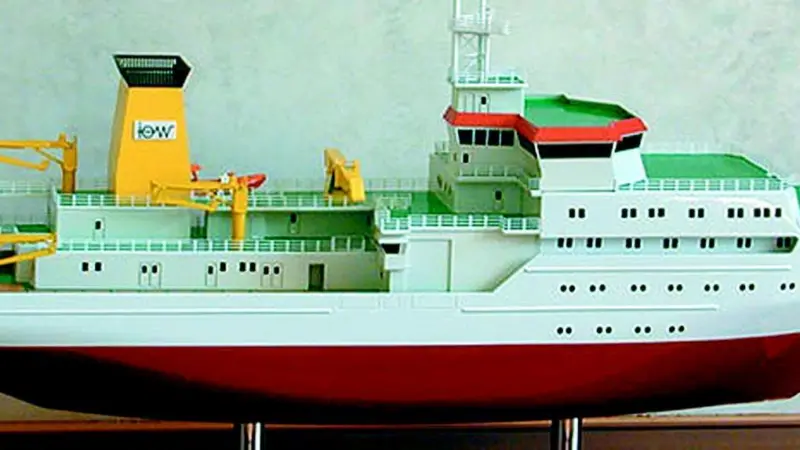 Maria S. Merian will be one of a new generation of German multi-purpose research ships.