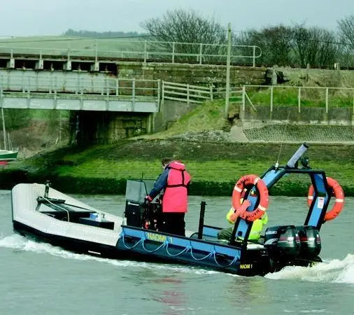 The MCAs new 6.4m Sea Rover is fully equipped for offshore operations.