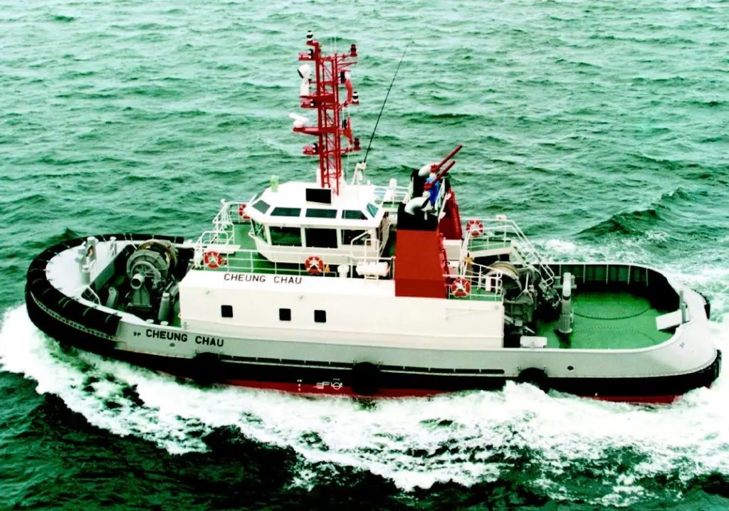 Cheung Chau is the first of six new tugs for Hong Kong.