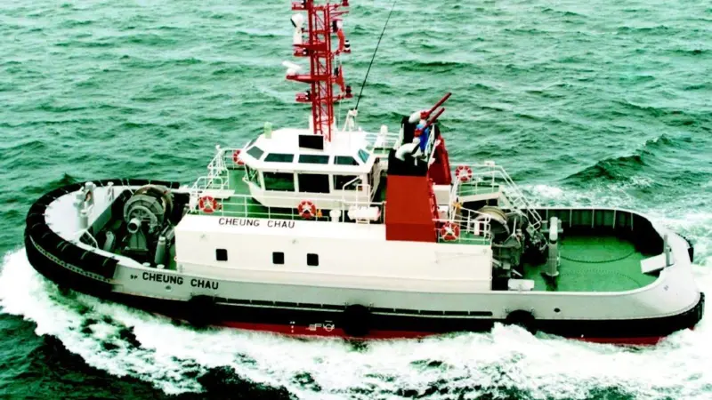 Cheung Chau is the first of six new tugs for Hong Kong.