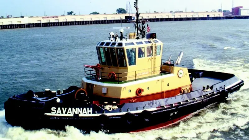 Savannah is a new ASD tug fro Crescent Towing.