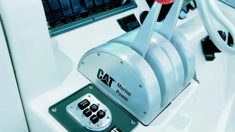 Caterpillars new MSCS enables full control of single or twin engine installations.