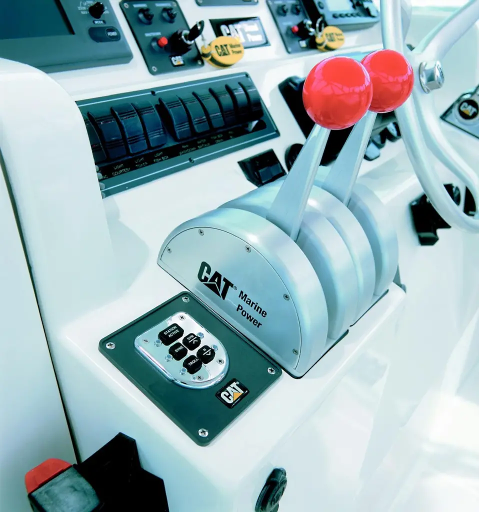 Caterpillars new MSCS enables full control of single or twin engine installations.