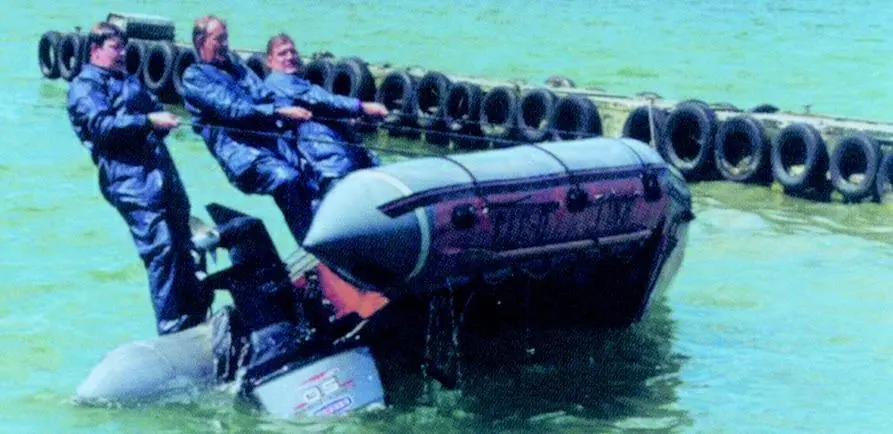 Should the RNLIs new IB1 capsize, its Mariner engine can be restarted within 20 seconds following total submersion.