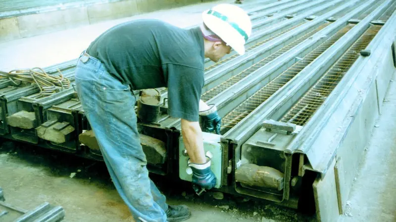 Centrums piles have full length, fully welded reinforcement cages and mechanical jointing systems.