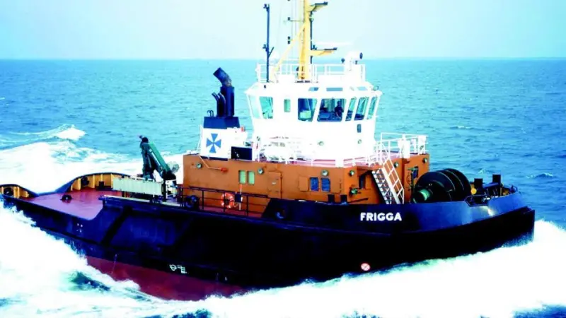 Frigga is one of a previous series of tugs built for Svitzer by the Odense and Baltija Shipyards.