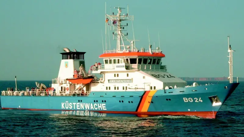 Bad Bramstedt-BG02: German Coast Guard gets first of punchy trio.