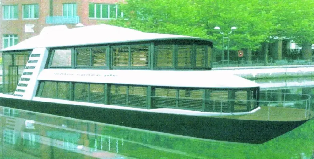 Blondecell is to build a series of floating offices for European city centres.
