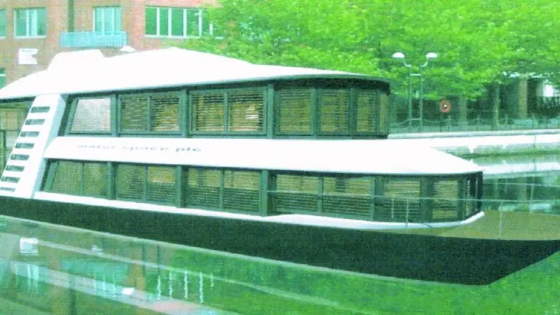 Blondecell is to build a series of floating offices for European city centres.