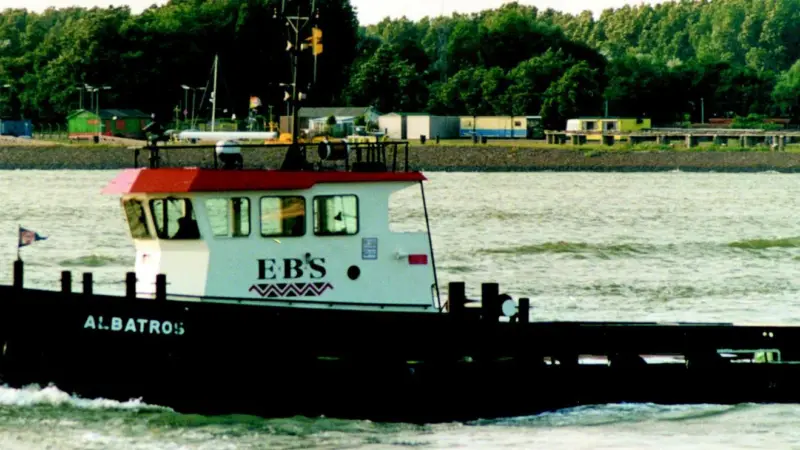 The Dutch built Albatros has been refitted for use in the Isle of Wight.