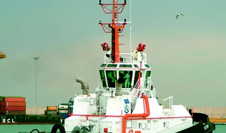Amatzia II is one of a pair of Spanish built tractors for Israel.