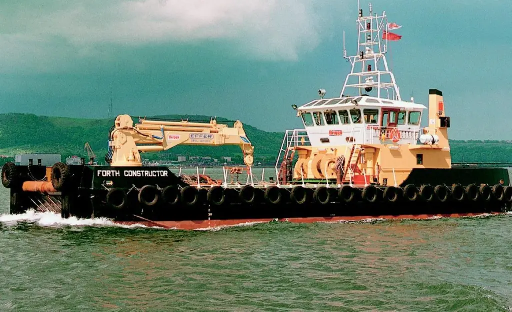 The Forth Constructor under way with new Daewoo engines.
