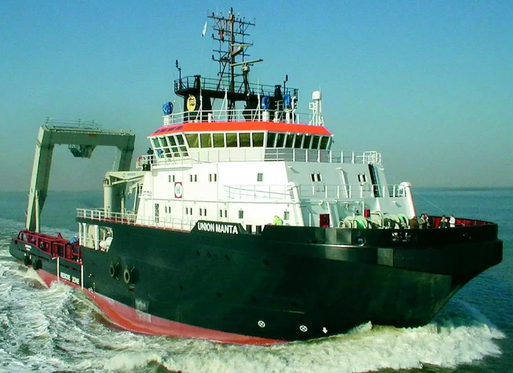 The 20,000 horsepower Union Manta was delivered to URS in March.