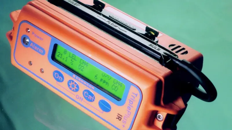 Crowcons Triple Plus+ portable gas detector.