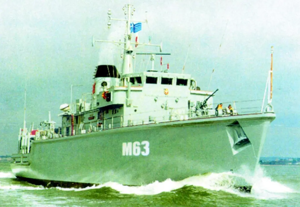The Hellenic Navy Evropi Class MCMV.