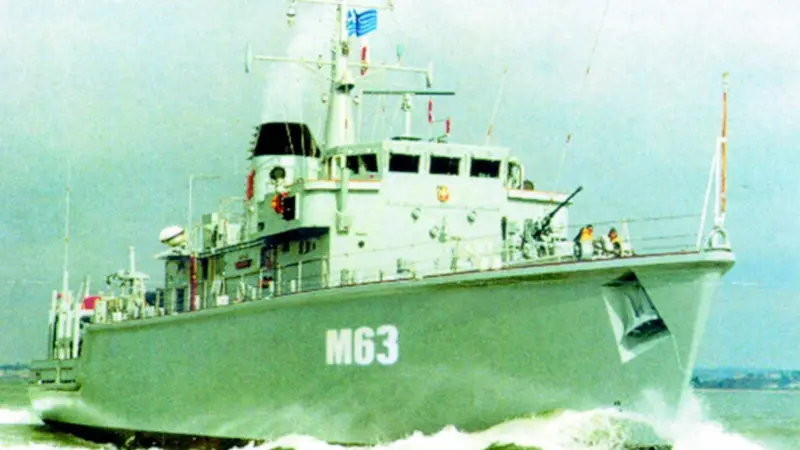 The Hellenic Navy Evropi Class MCMV.