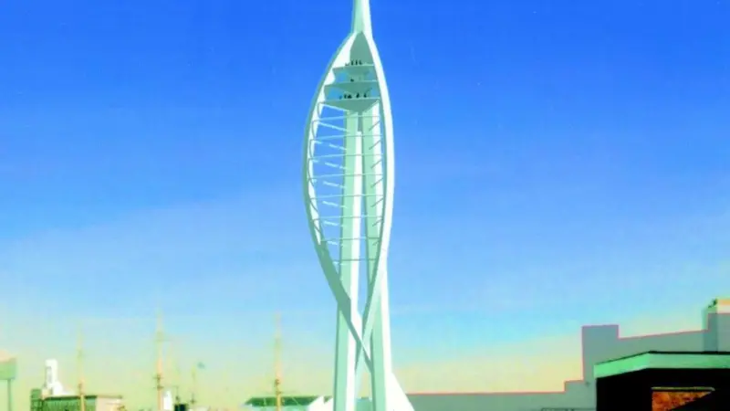 Portsmouth Spinnaker Tower will be the UKs tallest accessible tower outside London.